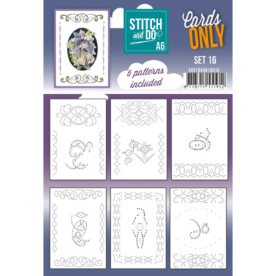 Stitch and Do - Cards Only - A6-Set 016