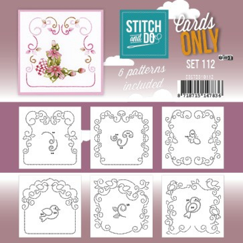 Stitch & Do - Cards only Stitch 4k - set 112