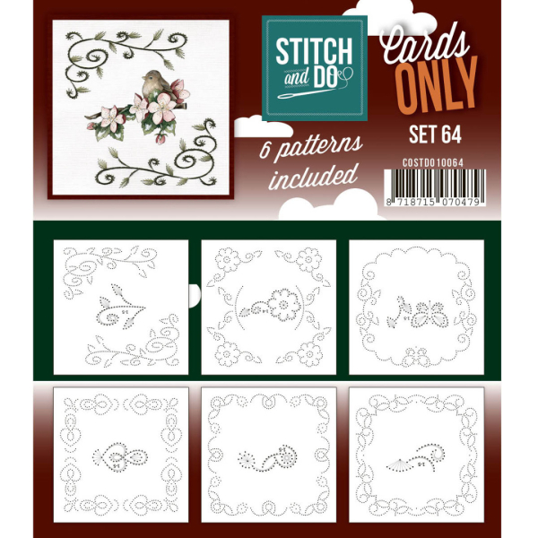 Stitch & Do - Cards Only Stitch 4K - set 064