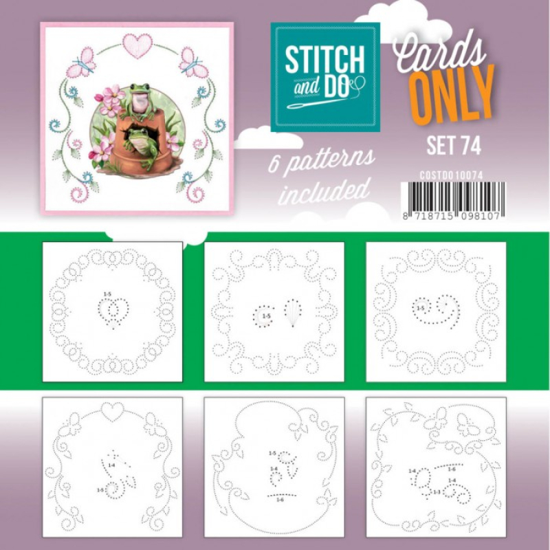 Stitch & Do - Cards Only Stitch 4K - set 074
