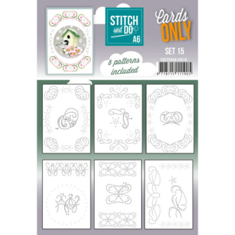Stitch and Do - Cards Only - A6-Set 015
