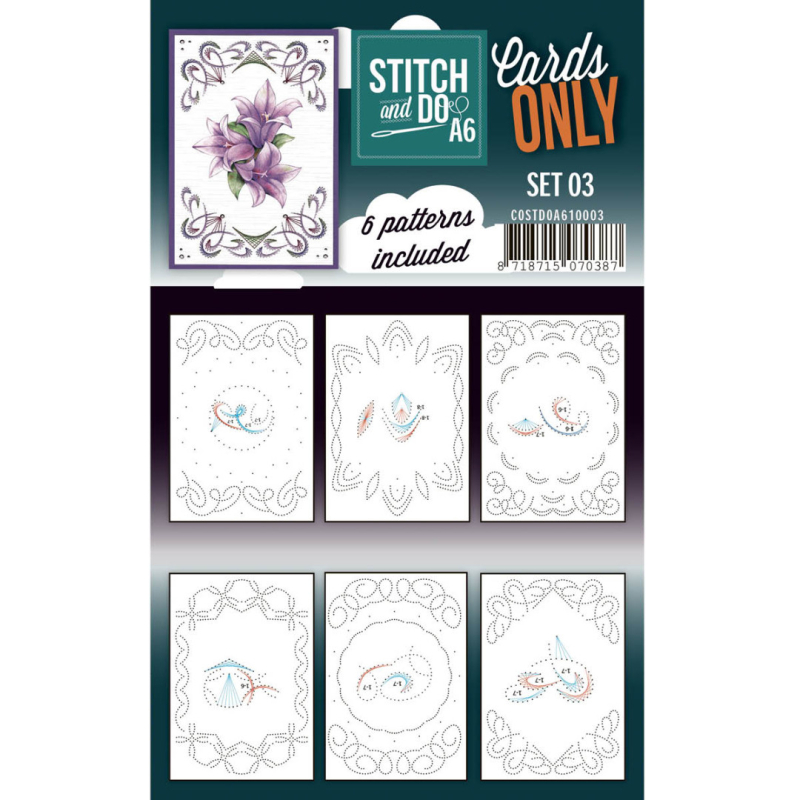 Stitch & Do - Cards Only Stitch A6 - 003