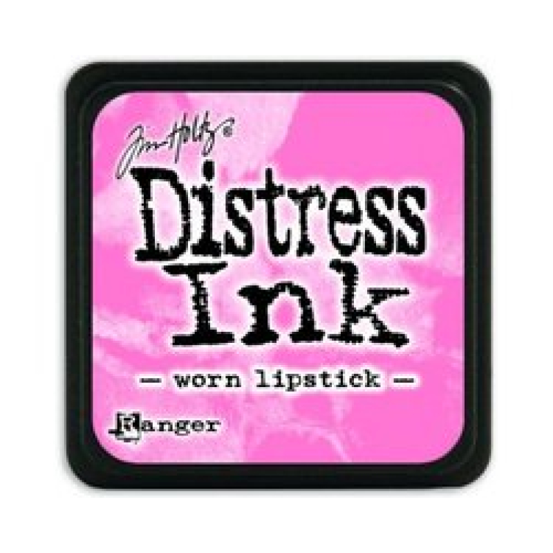 Mini Distress ink: Worn lipstick