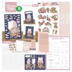 3D and Do - Laser Cards  2 - Seweing Serenity