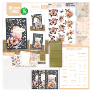 3D and Do - Laser Cards 3 - Flutter Flair