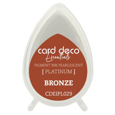 Card Deco Essentials Fast-Drying Pigment Ink Pearlescent bronze