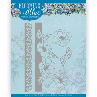 Dies - Precious Marieke - Blooming Blue - Blooming Borders