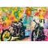 Mona Lisa diamond painting 50x40cm: bikers