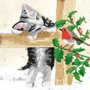 Bree Merryn - Diamond Art Card Kit -  Christmas - Boo 