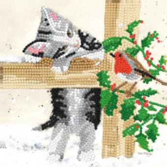 Bree Merryn - Diamond Art Card Kit -  Christmas - Boo 