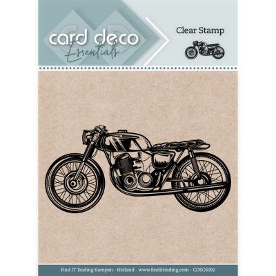 Card Deco Essentials - Clear Stamps - Motor