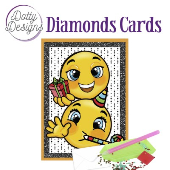 Dotty Designs Diamond Cards -  Birthday Smile 1094