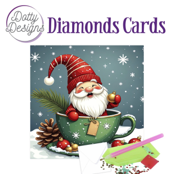 Dotty Designs Diamond Cards -  Santa Claus