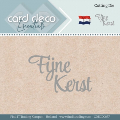 Card Deco Essentials - Dies - Fijne Kerst