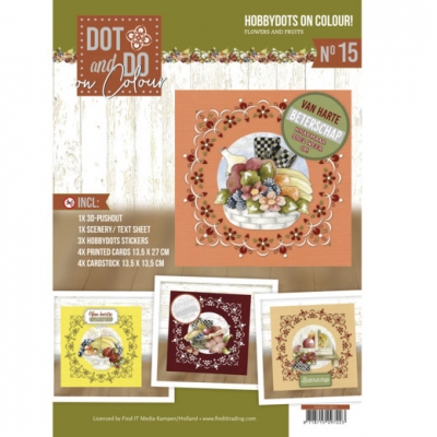 Dot and Do on Colour 15 - Precious Marieke - Flowers and Fruits