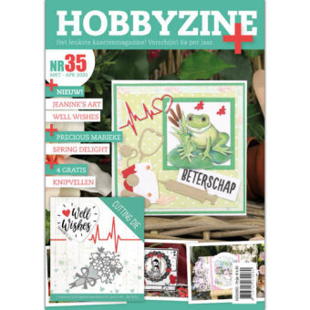 Hobbyzine plus nr 35 met gratis die