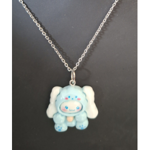 Kinderketting monster blauw 