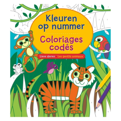  Kleuren op nummer Deltas - lieve dieren