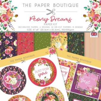 Paperpack - The Paper Boutique Peony Dreams Paper Kit