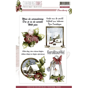  clear stamps - Charming Christmas- Precious Marieke