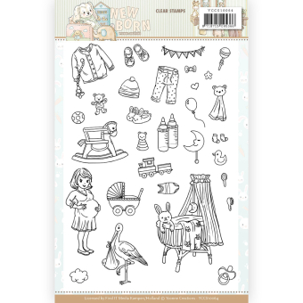 Clear Stamp - Yvonne Creations - Newborn 